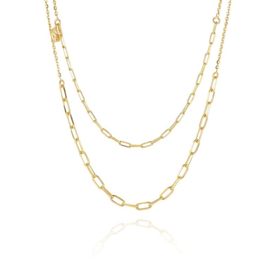 CHAIN DUE - 18K GOLD PLATED2