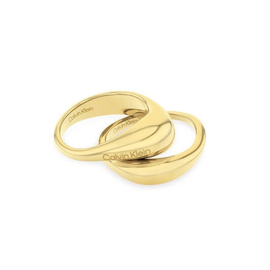 CALVIN KLEIN RING - STAAL - 17MM CJ35000448