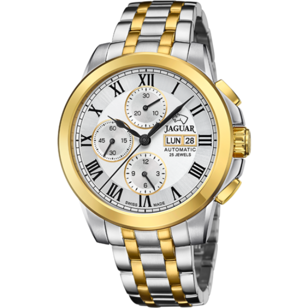 Zilver Mannen horloge Jaguar chronograaf J1001/1